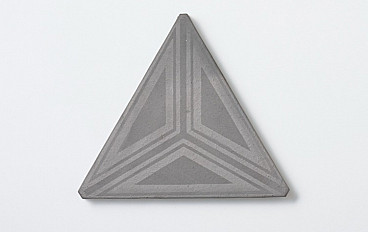 京瓦シルクスクリーンタイル-三角-