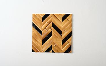 竹漆アートパネル